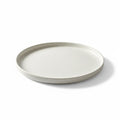 Artisan-Style Ceramic Platter in Warm White