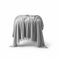 Cotton Throw Blanket in Warm Gray