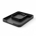 Desk Organizer Tray Set in Matte Black