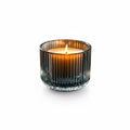 Ribbed Glass Decorative Tray