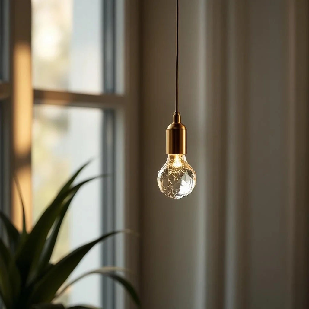 Small Suncatcher Pendant with Prism Drop