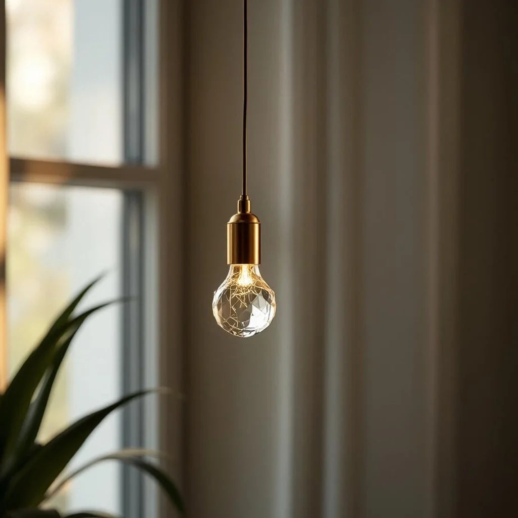 Small Suncatcher Pendant with Prism Drop