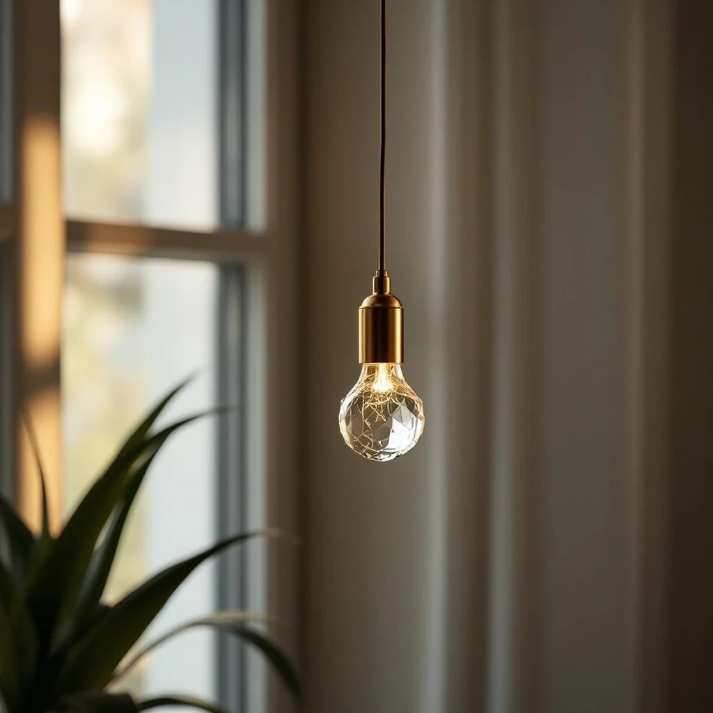Small Suncatcher Pendant with Prism Drop
