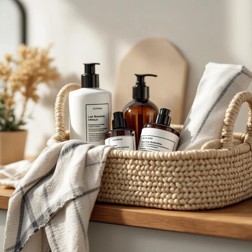 Woven Seagrass Storage Caddy with Handles